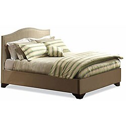 Upholstered Platform Eastern King-size Bed