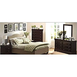 Upholstered 3-piece King-size Bedroom Set