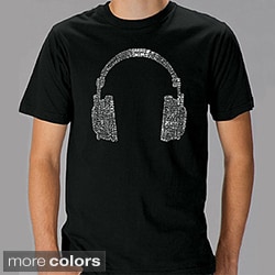 Los Angeles Pop Art Men's Headphones T-shirt