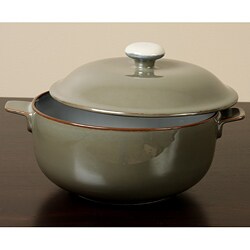 Sango Concepts Avocado 2.5-quart Covered Casserole