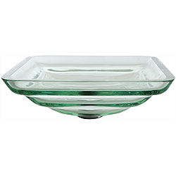 Kraus Oceania Clear Glass Vessel Sink