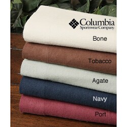 Columbia Solid Flannel Sheet Set