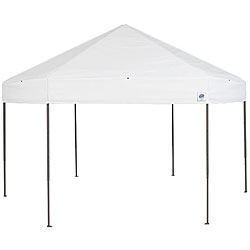 E-Z UP 16-foot White Hexagonal Event Shelter