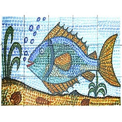 Mosaic Tile Fish