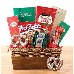 Holiday Treats Gift Basket.