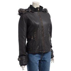 Regent Women's Dark Brown Faux Lambskin Jacket