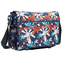 Levi's Floral 17-inch Messenger Bag