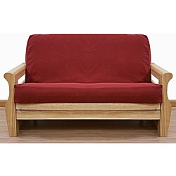 Full-size Brushed Berry Futon Cover 