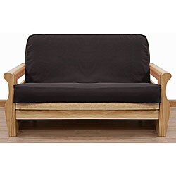 Full-size Dazzling Black Futon Cover 