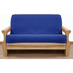 Full-size Twill Azure Futon Cover 