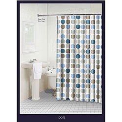 Dots Polyester Shower Curtain