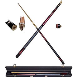 Punk Pink 2-piece Pool Cue with 6 Replacement Tips