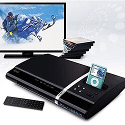 iLuv i1255 Slim DVD Player with iPod Dock