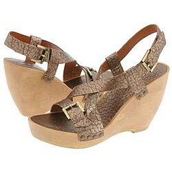 Via Spiga Meghan Brown Metal Buffalo