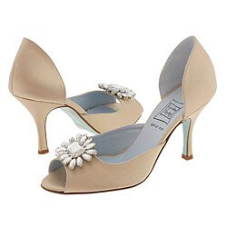 Cynthia Rowley Tiki Champagne Satin/Crystal Jewel