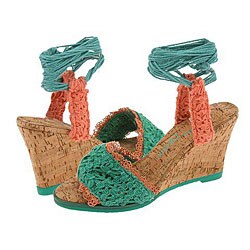 Irregular Choice Corked 3073-3 C Green and Peach