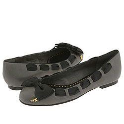 Betsey Johnson Brace Grey Leather