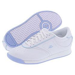 Easy Spirit Fasttrack White/Light Blue Leather