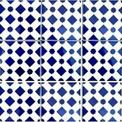 Zina Accent Ceramic Tiles (Set of 9)