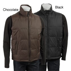 T-Tech by Tumi Men's Brussels Zip-front Down Vest