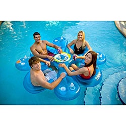 Ahh-Qua Floating Bar with 4 Sun Seats