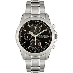 Seiko Men's Chronograph Stainless Steel Watch