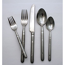 Hampton Forge Cassidy Frosted 45-piece Flatware