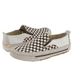 Replay Footwear Edgard White/Dk Brown