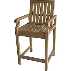 Solid Teak Bar Chair