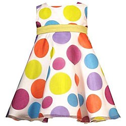 Rare Editions Infant Girl's Polka Dot Dress