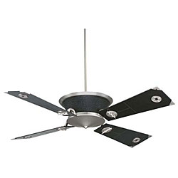 Kioki 3-light Satin Nickel 4-blade Ceiling Fan