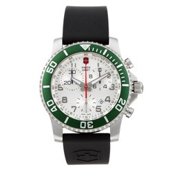 Swiss Army Men's Maverick II Green Chronograph Watch
