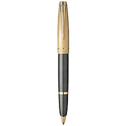 Parker 100 Smoke Bronze Gold Trim Rollerball Pen