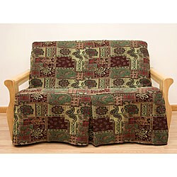 Full-size Arabian Skirted Futon Slipcover