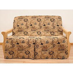 Full-size New World Skirted Futon Slipcover 
