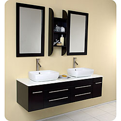 Bellezza Double Sink Bathroom Vanity Set