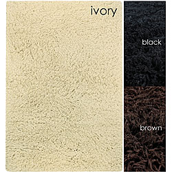 Hand-woven Mandara Wool Rug (2'6 x 7'6)