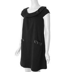Sangria Cap Sleeve Ponte Knit Dress