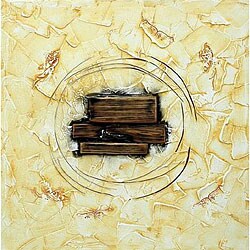 'Wooden Blocks' Contemporary Canvas Art