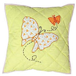 Butterfly 16-inch Throw Pillows (Set of 2)