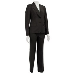 Jones New York Women's 2-piece Mini Stripe Pant Suit