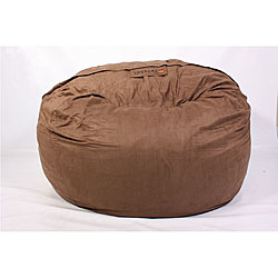 LoveSac 8-foot Foam BigOne Brown Lounge Bag/ Chair