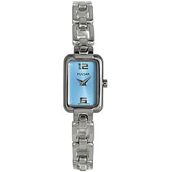 Pulsar Women's Light Blue Dial Steel Watch