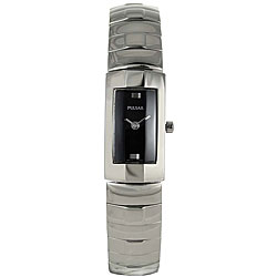 Pulsar Women's Dress Black Dial Steel Bracelet Watch
