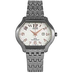 Pulsar Women's White Dial  Watch