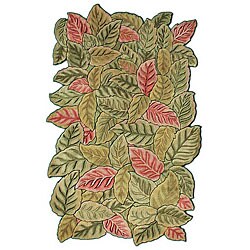 Lei Garden Wool Rug (5'3 x 8'3)