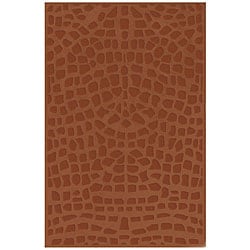 Tufted Reptile Wool Rug (4'7 x 7'7)