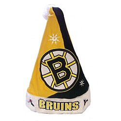 Boston Bruins Santa Hat