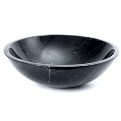 Dreamline Stone Nero Marquino Vessel Sink