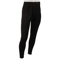 Kenyon Men's Machine-washable Black Silkyester Antimicrobial Bottoms